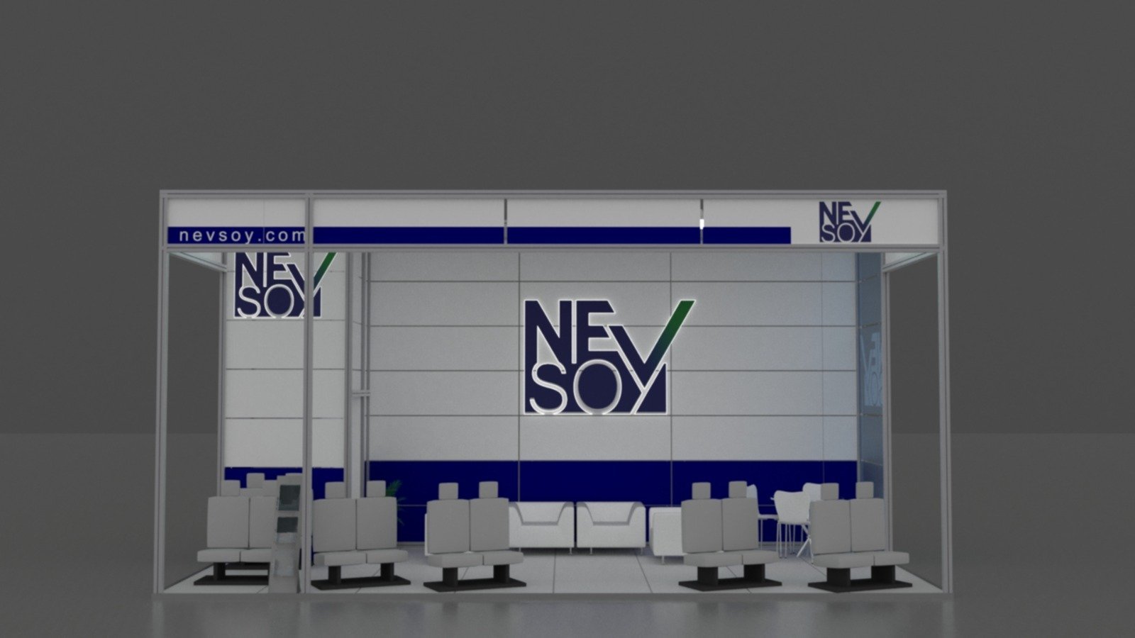 Exhibition stand installation photo 13