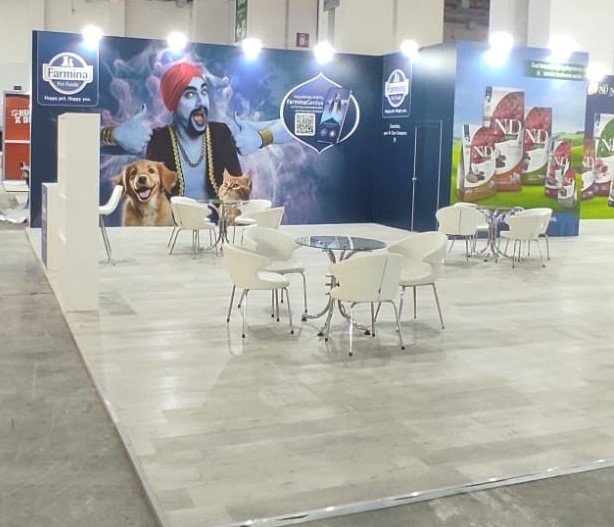 Exhibition stand installation photo 44
