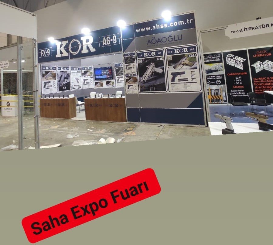 Exhibition stand installation photo 53